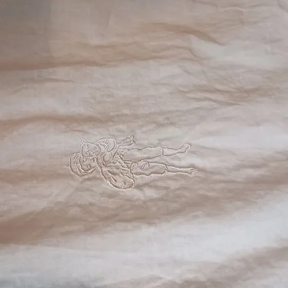 Salter House Embroidered Organic Cotton Nightgown One Size White Lamb Nightdress - Picture 5 of 10